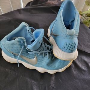 Nike Blue High-Top Sneakers